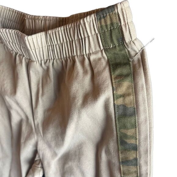WonderKids tan khakis pants bottoms NEW camo camouflage stripes 3T - Picture 9 of 10